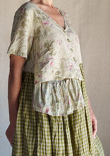 Charger l'image dans la galerie, Robe RINA vichy vert LES OURS
