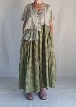 Charger l'image dans la galerie, Robe RINA vichy vert LES OURS
