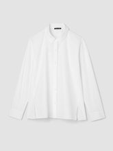Charger l'image dans la galerie, Chemisier 100% coton blanc FISHER
