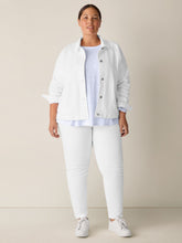 Charger l'image dans la galerie, Jacket denim blanc FISHER
