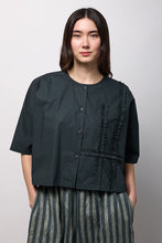 Charger l'image dans la galerie, Blouse courte eucalyptus NEIRAMI
