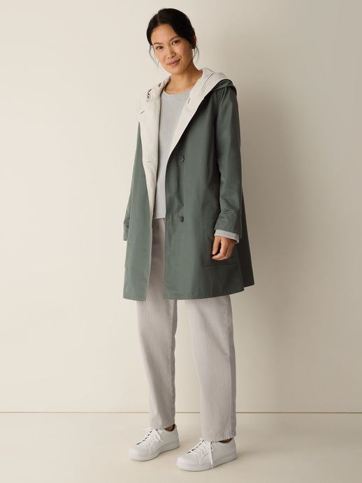 Pull Débardeur Femme Eileen Fisher - Taille L, Blanc En Lin Fin, Rayures Ombrées, Neuf Avec étiquettes