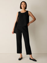 Charger l'image dans la galerie, Pantalon ponte stretch noir FISHER
