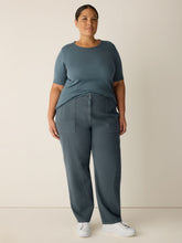 Charger l'image dans la galerie, Pantalon de coton eucalyptus FISHER
