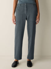 Charger l'image dans la galerie, Pantalon de coton eucalyptus FISHER
