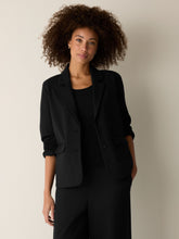 Charger l'image dans la galerie, Veston noir double tricot FISHER
