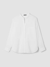 Charger l'image dans la galerie, Chemisier col mao coton bio FISHER
