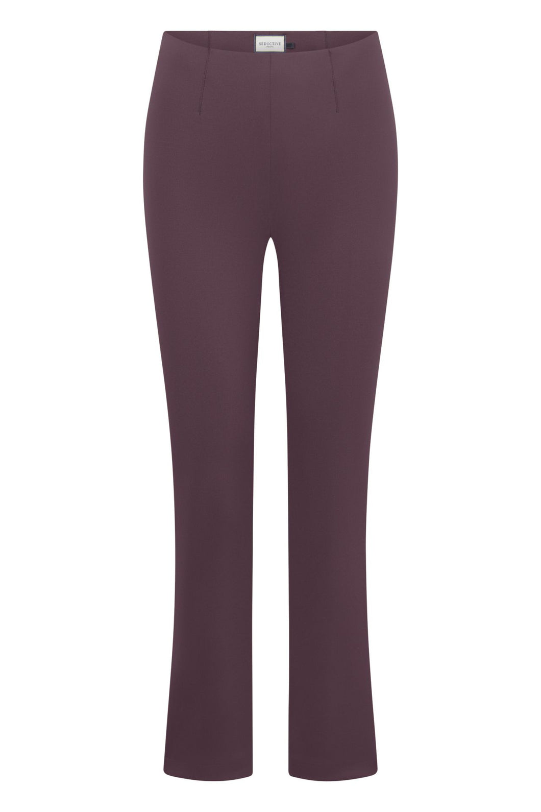 Pantalon sergé bordeaux SEDUCTIVE