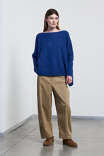 Charger l&#39;image dans la galerie, Chandail mohair bleu NEIRAMI
