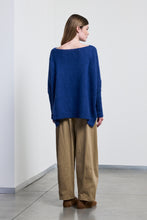Charger l&#39;image dans la galerie, Chandail mohair bleu NEIRAMI
