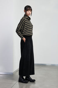 Pantalon velours cordé noir NEIRAMI