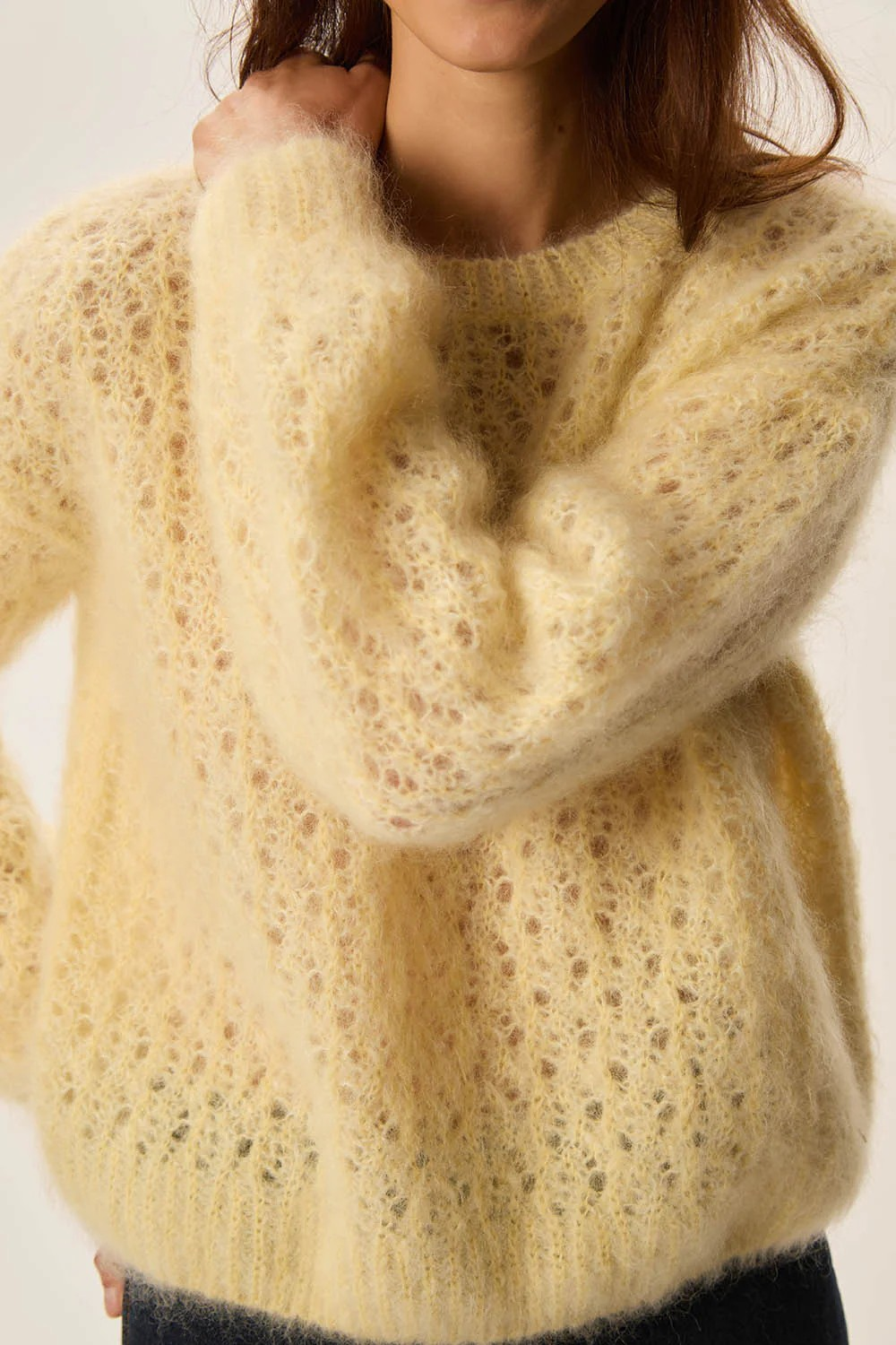 Pull CHIMON paille PETITS HAUTS