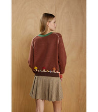 Charger l'image dans la galerie, Pull champignons marron JEIS
