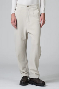 Pantalon à taille basse en jersey de viscose mélangée TRANSIT