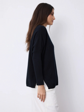 Charger l&#39;image dans la galerie, Pull cachemire FAUSTINE noir NOT SHY
