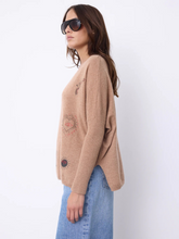 Charger l&#39;image dans la galerie, Pull cachemire JOSPHINE camel NOT SHY
