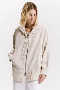 Sweat-Shirt Oversize gris perle TRANSIT