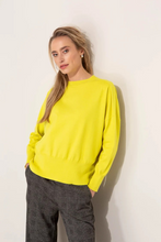 Charger l'image dans la galerie, Chandail mélange viscose citron CATNOIR

