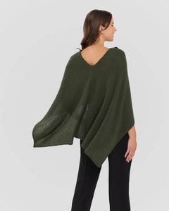 Poncho 100% cachemire ALASHAN