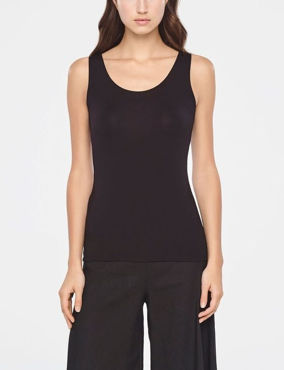 Camisole ANAIS noire PACINI