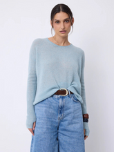 Charger l&#39;image dans la galerie, Pull cachemire PIPPA tourmaline NOT SHY
