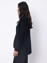 Charger l&#39;image dans la galerie, Pull cachemire ANDREA noir NOT SHY
