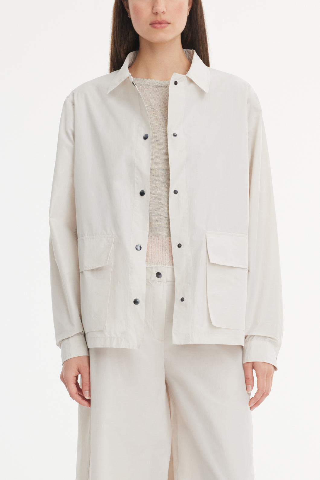 Jacket coton polyester technique Pacini