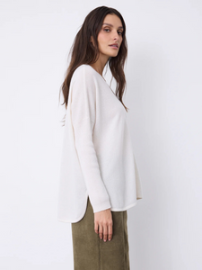 Cardigan cachemire ALICIA écru NOT SHY
