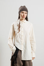 Charger l'image dans la galerie, Blouse popeline naturel SERIENUMERICA
