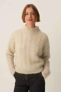 Pull ALONZO gris chiné DES PETITS HAUTS