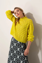 Charger l'image dans la galerie, Chandail en maille citron CATNOIR
